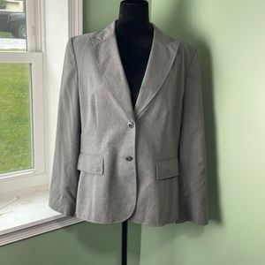 Kasper gray blazer, size 18